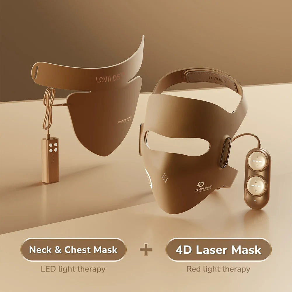 LOVILDS LED Light Neck & Chest Mask